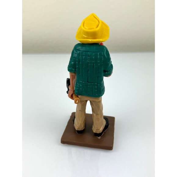 Wilton Old Man Hammer Big Thumb Cake Topper Plastic 1980 Figure Hong Kong VTG - Picture 5 of 8